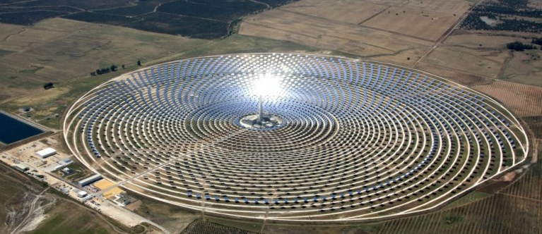 Gemasolar CSP array