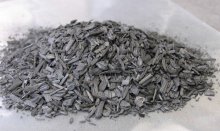 A heap of  Biochar